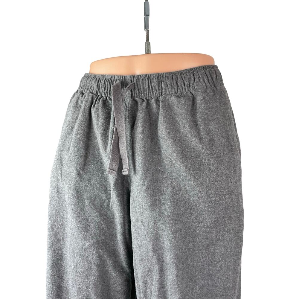 Uniqlo Women's Gray Drawstring Wide Leg High Rise Lounge Trousers Pants Size S - Picture 4 of 5